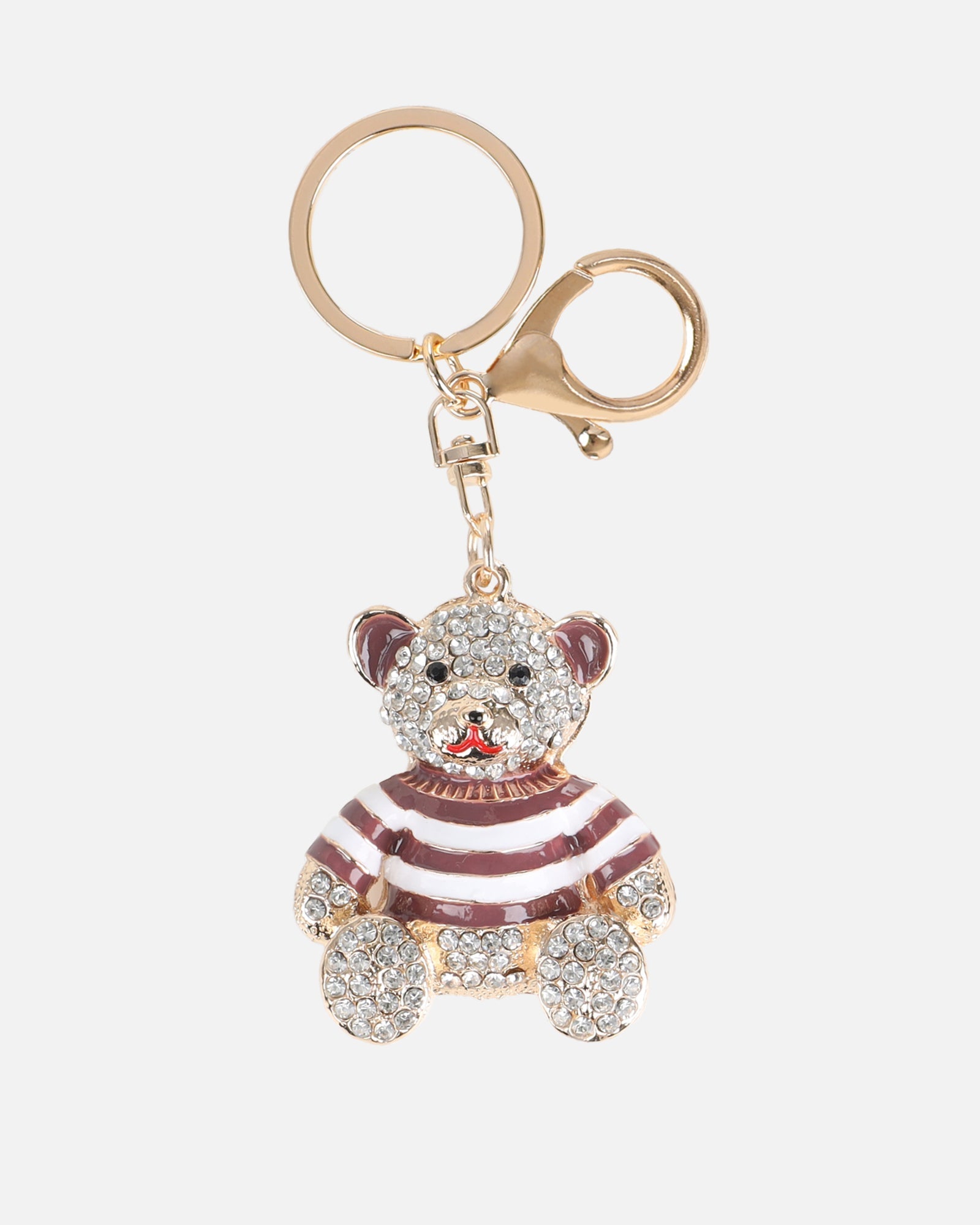 Honey Gold Bear Charm