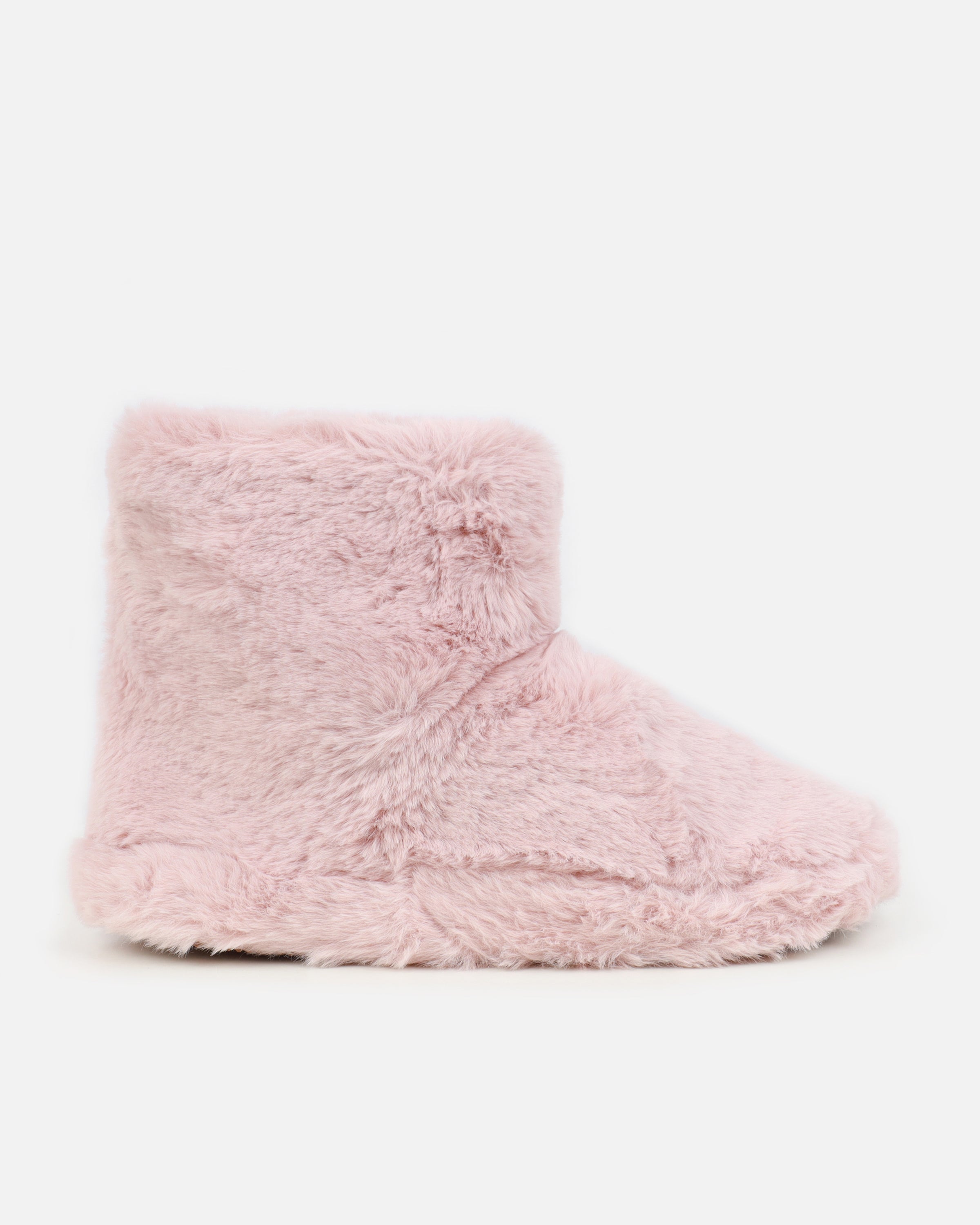 Comfy Blush Fluffy Slipper Boots
