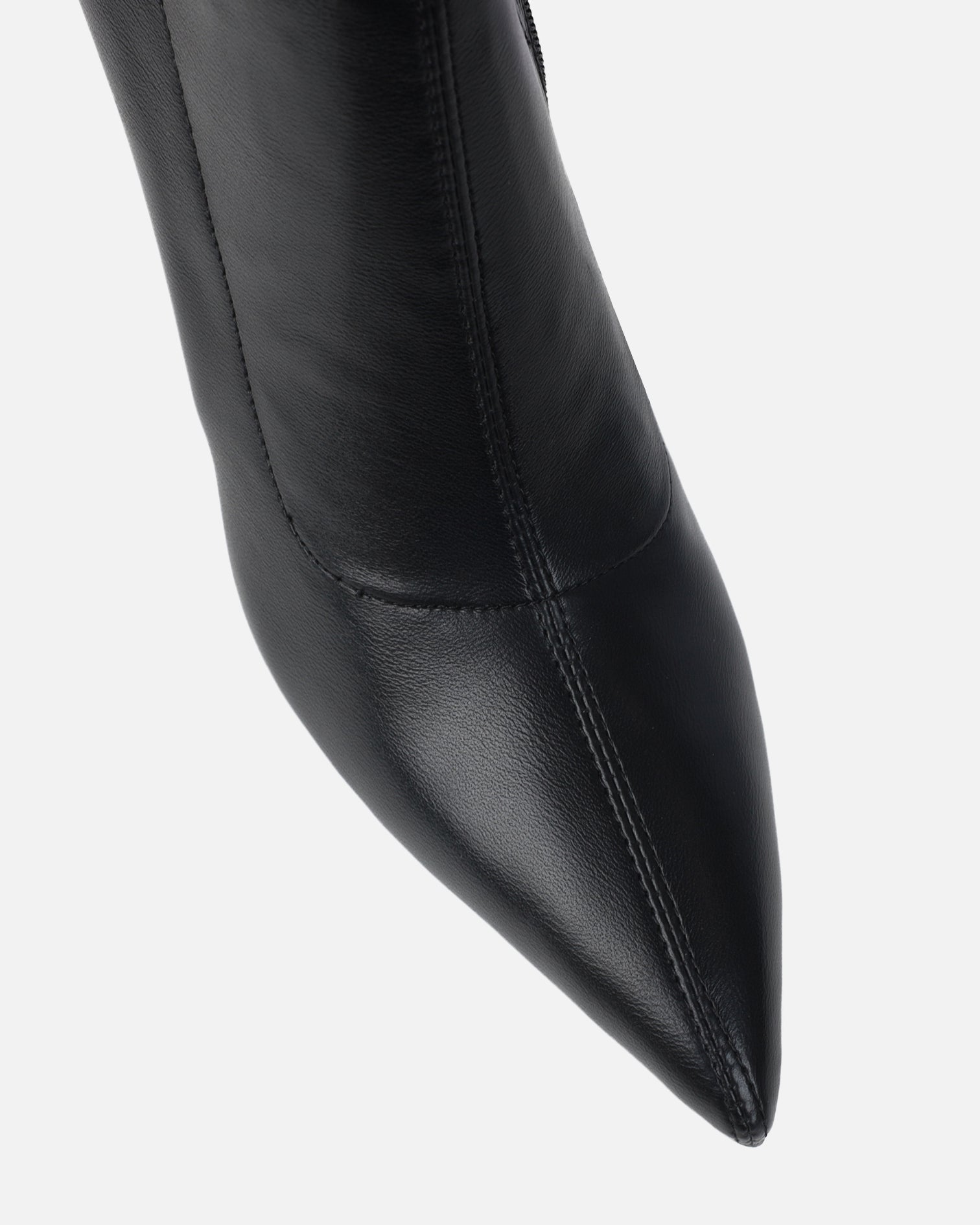 Vermont Black Stretch Over The Knee Boots